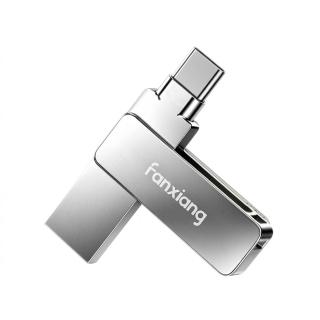 【FANXIANG 梵想】F386 64GB蘋果iPhone雙頭隨身碟2026新版APP支援iphone15-18及安卓手機及電腦