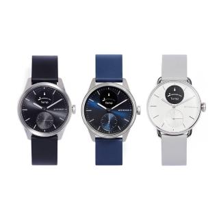 WITHINGS ScanWatch 2 全方位健康智慧腕錶 42mm 白/黑/藍 公司貨