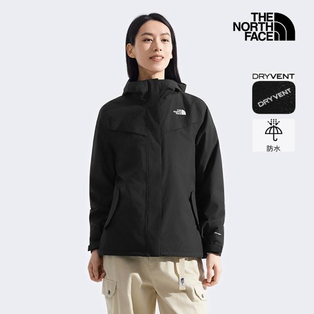 【The North Face】線上獨家款｜男女款防水抓絨內裡DRYVENT三合一外套 (多款任選)
