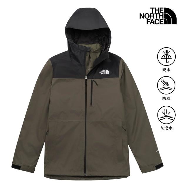 【The North Face】線上獨家款｜男款DRYVENT防水抓絨內裡三合一外套 (多款任選)
