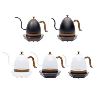 【Brewista】鵝頸溫控壺 智慧電子手沖壺 V3 Pro 600ml/1.0L(消光黑/珍珠白款)