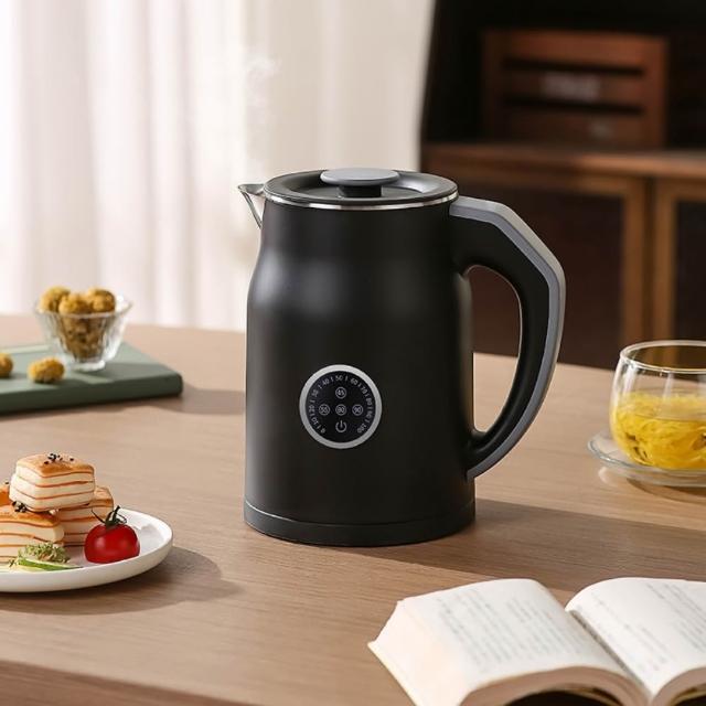 快煮壺 電熱水壺 1.7L大容量 304不銹鋼 1500W速熱防乾燒 LWJ