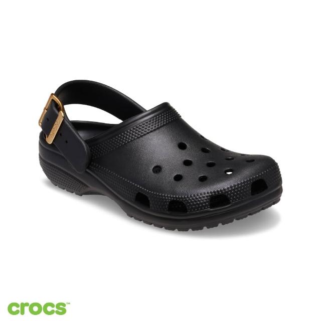 【Crocs】中性鞋 Buckle 經典金屬扣克駱格 洞洞鞋(213543)