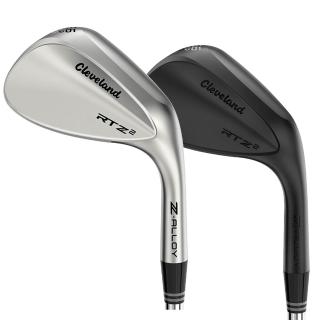 【DUNLOP 登祿普】Cleveland RTZ2 Wedge 高爾夫球挖起桿 銀白色或黑色 (新世代切桿 精準後旋控球)