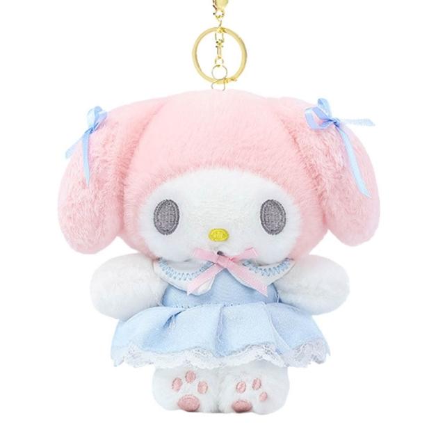 【SANRIO 三麗鷗】美樂蒂吊飾美樂蒂娃娃玩偶包包吊飾鑰匙圈閨蜜女友禮物孫女生日禮物聖誕交換禮物