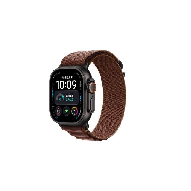 【Apple】Apple Watch Ultra 4 GPS+Cellular 49mm(鈦金屬錶殼搭配高山錶環)