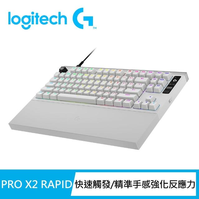 【Logitech G】PRO X RAPID 2 TKL磁性類比有線電競鍵盤
