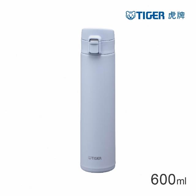 【TIGER 虎牌】買1送1雙層不鏽鋼保溫瓶600ml(MKA-T060彈蓋真空/保溫保冰/mo獨家)