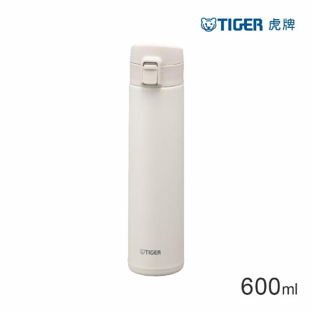 【TIGER 虎牌】買1送1雙層不鏽鋼保溫瓶600ml(MKA-T060彈蓋真空/保溫保冰/mo獨家)