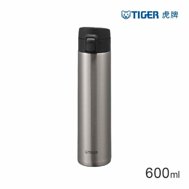 【TIGER 虎牌】買1送1雙層不鏽鋼保溫瓶600ml(MKA-T060彈蓋真空/保溫保冰/mo獨家)