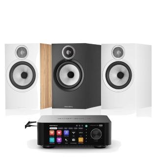 【Bowers & Wilkins】606 S3 書架喇叭 + Eversolo Play CD Edition 擴大機