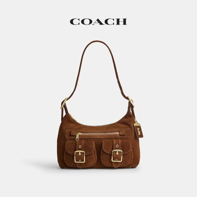 【COACH】蔻馳官方直營 ALLISON 頂部拉鍊單肩手袋 單肩包 肩背包-多色任選(CFO81/CFO84)