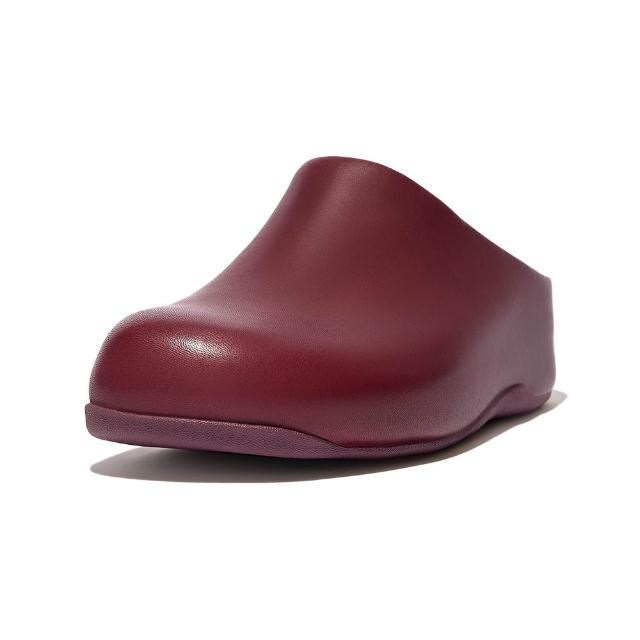 【FitFlop】紐結皮革/蝴蝶結/雙色設計/經典舒適/編織造型木屐鞋/穆勒鞋/娃娃鞋/芭蕾舞平底鞋-女(多款)