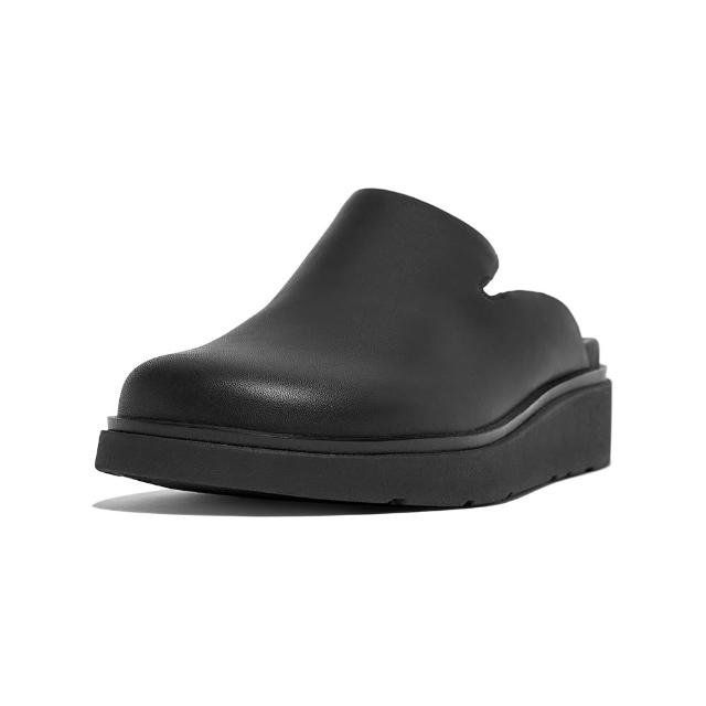 【FitFlop】紐結皮革/蝴蝶結/雙色設計/經典舒適/編織造型木屐鞋/穆勒鞋/娃娃鞋/芭蕾舞平底鞋-女(多款)