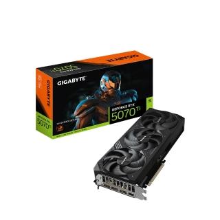 【GIGABYTE 技嘉】RTX 5070 Ti WINDFORCE SFF 16G+十銓 MP44Q 2TB Gen4+技嘉 GP-UD850GM PG5 ATX3.1 金牌
