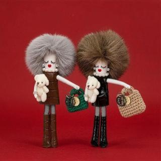 【HAPPYFACE】雙11 街頭酷感 EMMA DOLL 包包配件 包包掛飾 (E28244)